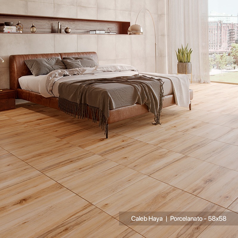 Caleb Haya Porcelanato Madera