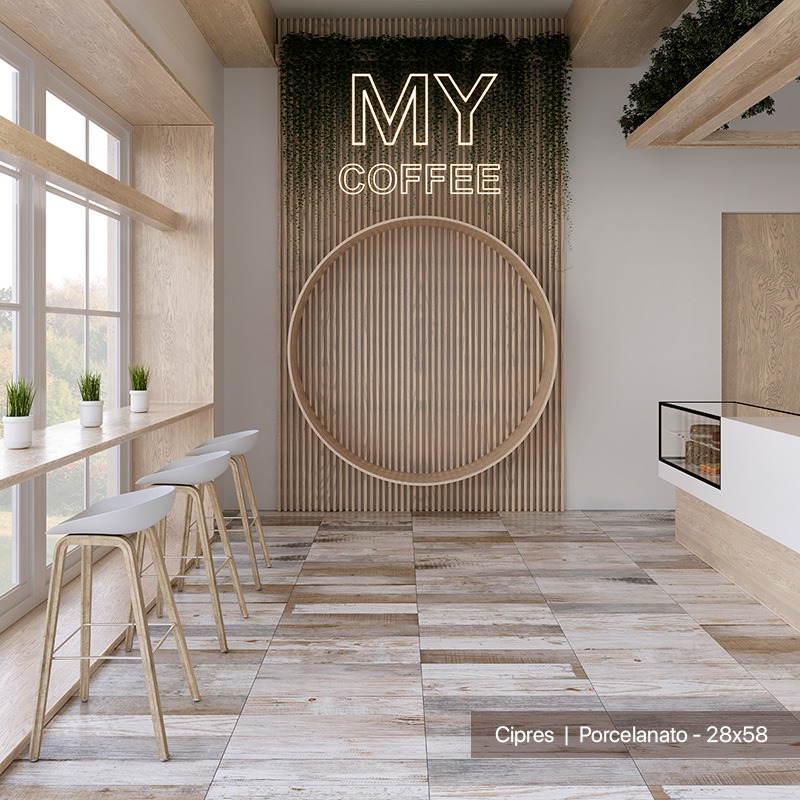 Porcelanato Madera Cipres 28x58